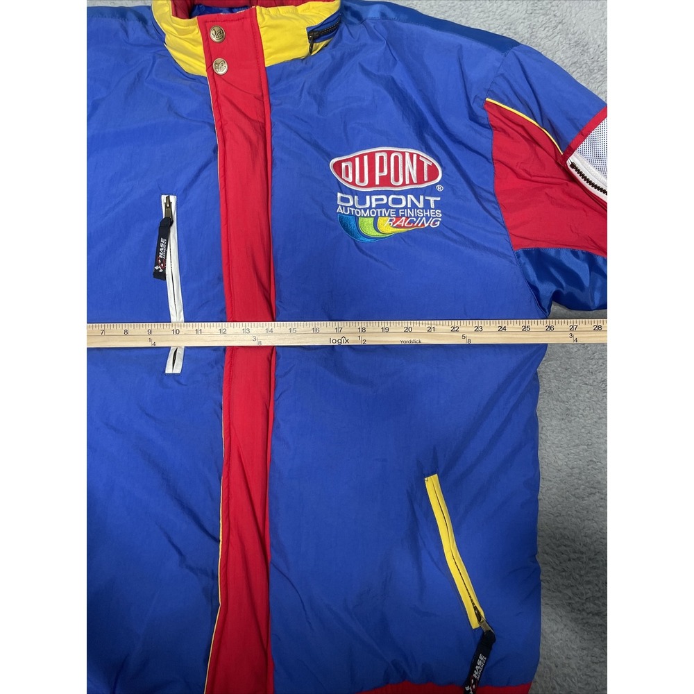 Vintage Y2K Chase Authentic Jeff Gordon #24 DuPont NASCAR Racing Jacket Men's XL - Picture 12 of 16